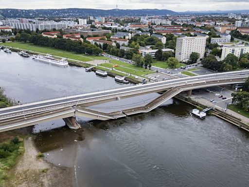 Allemagne : un pont s'effondre en pleine nuit sans faire de victime à Dresde