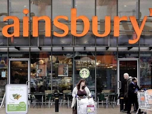 Sainsbury’s sales growth slows as weather hits Argos and non-food ranges