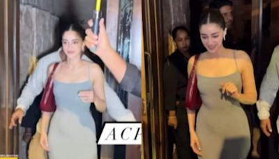 Sexy Video! Ananya Panday Turns Up The Heat In Bodycon Dress, Flaunts Curves In Hot Video | Watch - News18