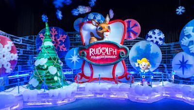 ICE! returns to Gaylord Texan Resort this holiday season with Rudolph the Red-Nosed Reindeer theme