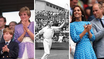 George V to Kate Middleton: The Royal Family at Wimbledon