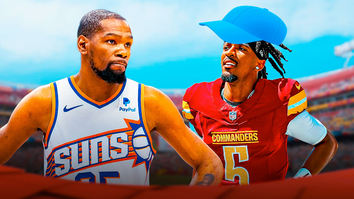 Kevin Durant shuts down Jayden Daniels ‘talking crazy’ about basketball skills