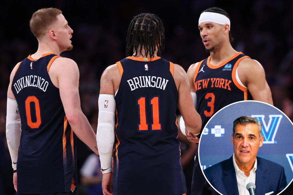 Knicks’ Villanova trio using what we ‘teach these guys’ during playoff run: Jay Wright
