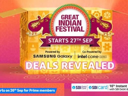 Amazon Great Indian Festival Sale 2024 begins for Prime members at 12 tonight | Early deals revealed across categories