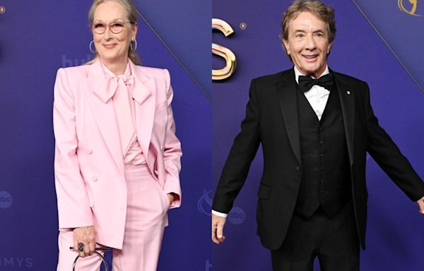 Meryl Streep & Martin Short Avoided Romance Rumors With This Tactical Move at the Emmys