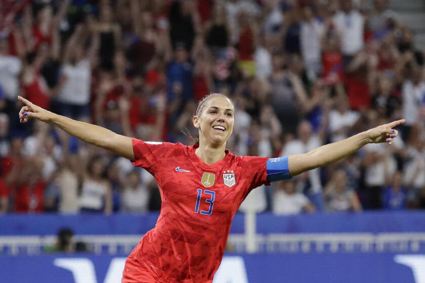 Commentary: Alex Morgan retires as a U.S. soccer star, but her greatest impact was off the pitch