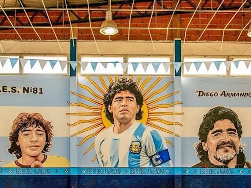 Dónde queda la primera y única escuela de la Argentina que se llama Diego Armando MARADONA