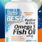Doctor's Best美國深海魚油 歐米伽omega3金達威DRB原裝進口120粒