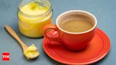 Ghee Coffee Benefits, myths and a step-by-step guide to prepare it | - Times of India