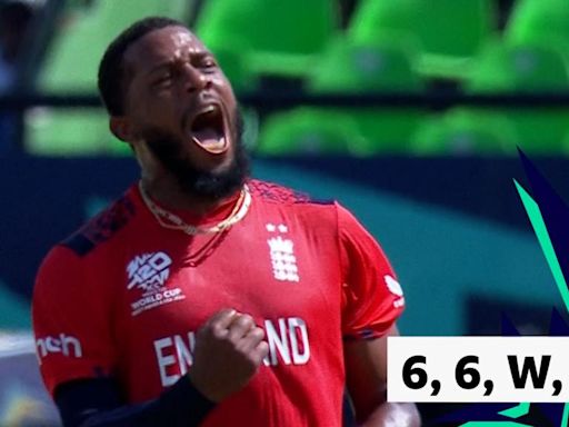 T20 World Cup: Chris Jordan takes back-to-back wickets after being hit for two sixes