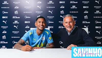 City complete signing of Savinho