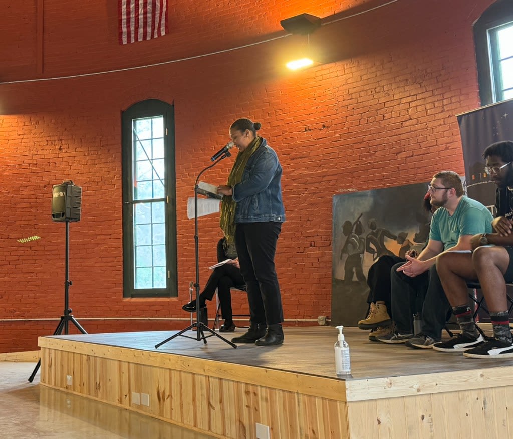 Underground railroad, racial justice themes shared at poetry reading in Oberlin