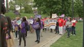 Hundreds in favor of rent control march on the Boston Common