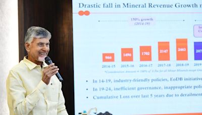 Andhra Pradesh suffered revenue loss to the tune of ₹19,000 crore in mining under YSRCP rule, alleges Chief Minister