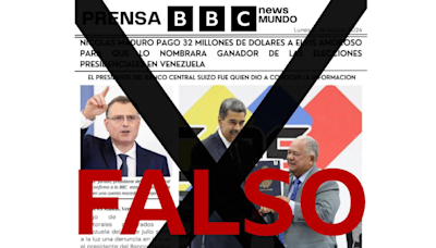 BBC Mundo desmiente información falsa sobre Venezuela atribuida a este medio