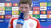 Muller accuses Real star of 'listening for the tactics' in cheeky TV interview