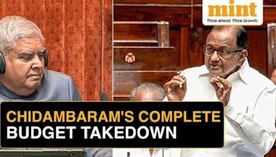 Copy Congress Manifesto A Little More: Chidambaram In Parliament On Budget 2024