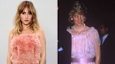 Suki Waterhouse Tries On One of Princess Diana's Most Iconic Formal Dresses