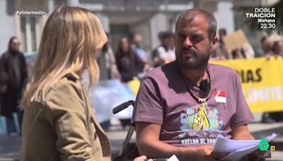 Roberto Mesa, tras 14 días en huelga de hambre por el turismo masivo: "Estamos en una situación crítica, pero Canarias también"