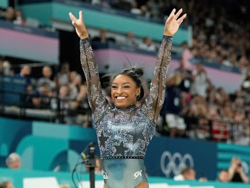 Mics Picked Up Simone Biles’ Husband’s Two-Word Reaction To Olympic Performance