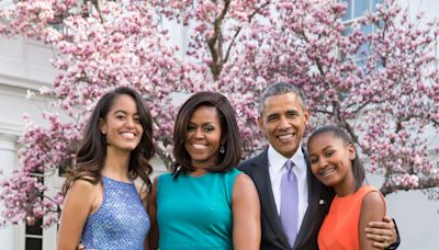 Michelle Obama says she fears for daughters Sasha and Malia 'every time they get in a car by themselves'