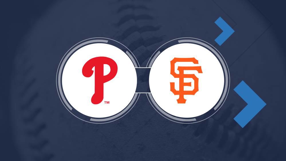 Giants vs. Phillies TV Channel and Live Stream Info for May 3