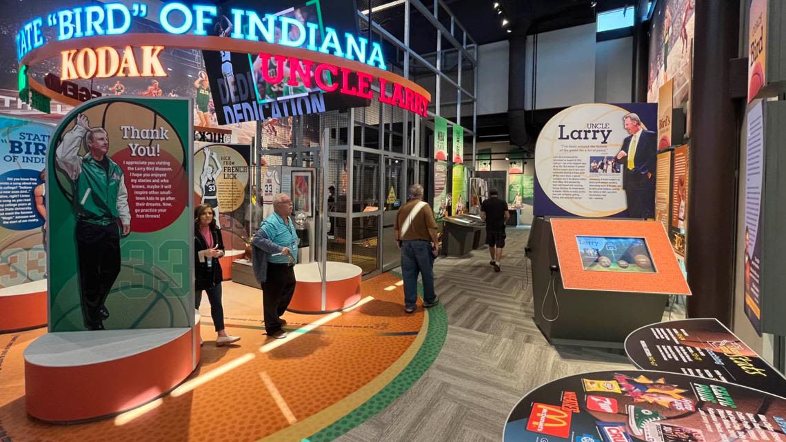 'Today is a special day for me' | Larry Bird dedicates Terre Haute museum chronicling his basketball career