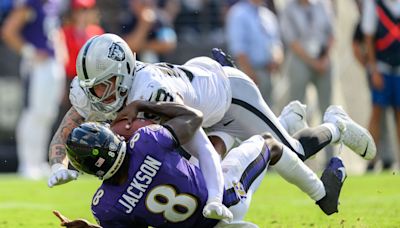 Raiders upset Ravens to deal Circa survivor pool its biggest possible loss for the second straight week