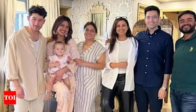 Raghav Chadha shares UNSEEN family picture to wish sister-in-law Priyanka Chopra on her birthday | Hindi Movie News - Times of India
