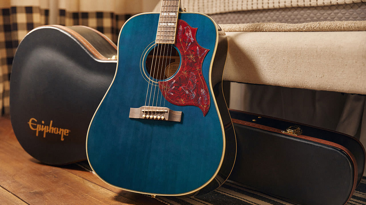 Epiphone debuts affordable version of Miranda Lambert's best-selling signature Bluebird acoustic