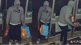 New surveillance photos show suspect accused of using fire extinguisher in DC robberies