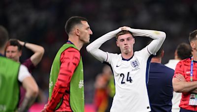 “Gutted” – Cole Palmer reacts after England lose Euros final but holds head high