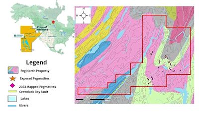 Foremost Lithium Provides Update on its Peg North Property in Manitoba, Canada