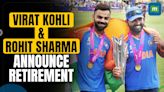 Virat Kohli and Rohit Sharma Announce Retirement From T20Is | 'No Better Time To Say Goodbye'