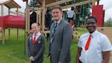 Middlesbrough primary school kids grill mayor as new play area opened