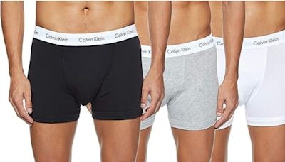 Amazon tira el precio de este pack de 3 boxers Calvin Klein ¡hasta el 40% de descuento!