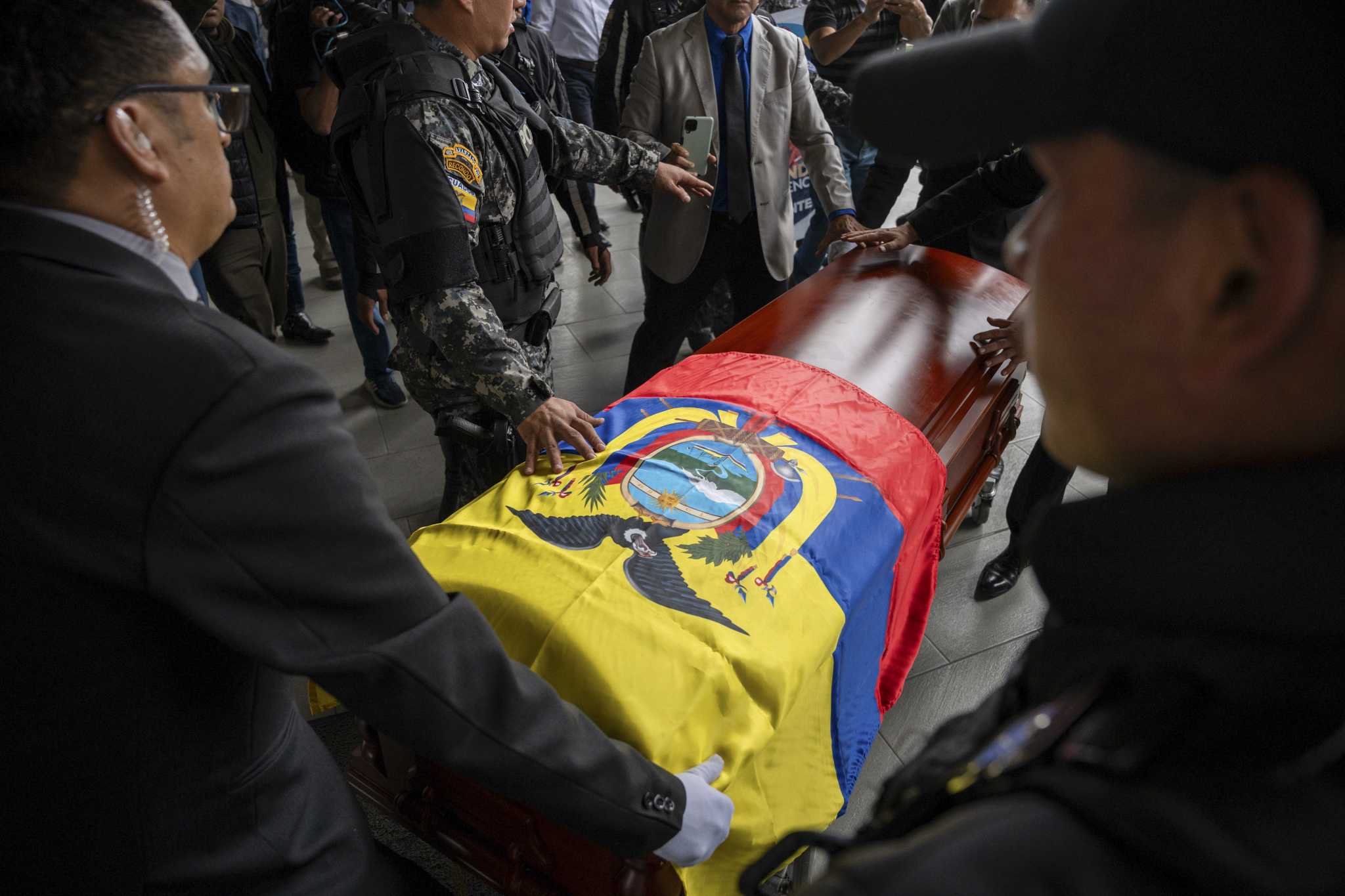 Convicted instigators in murder of Ecuador presidential candidate get 34-year prison sentences