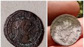 Archaeologists uncover ancient Roman coins on small but 'vital' island