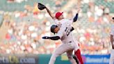 Infield fly and interference call loom large during 1st inning of Yankees-Angels game