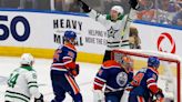 Stars’ hat trick hero: Watch all three of Jason Robertson’s goals from Game 3 vs. Oilers