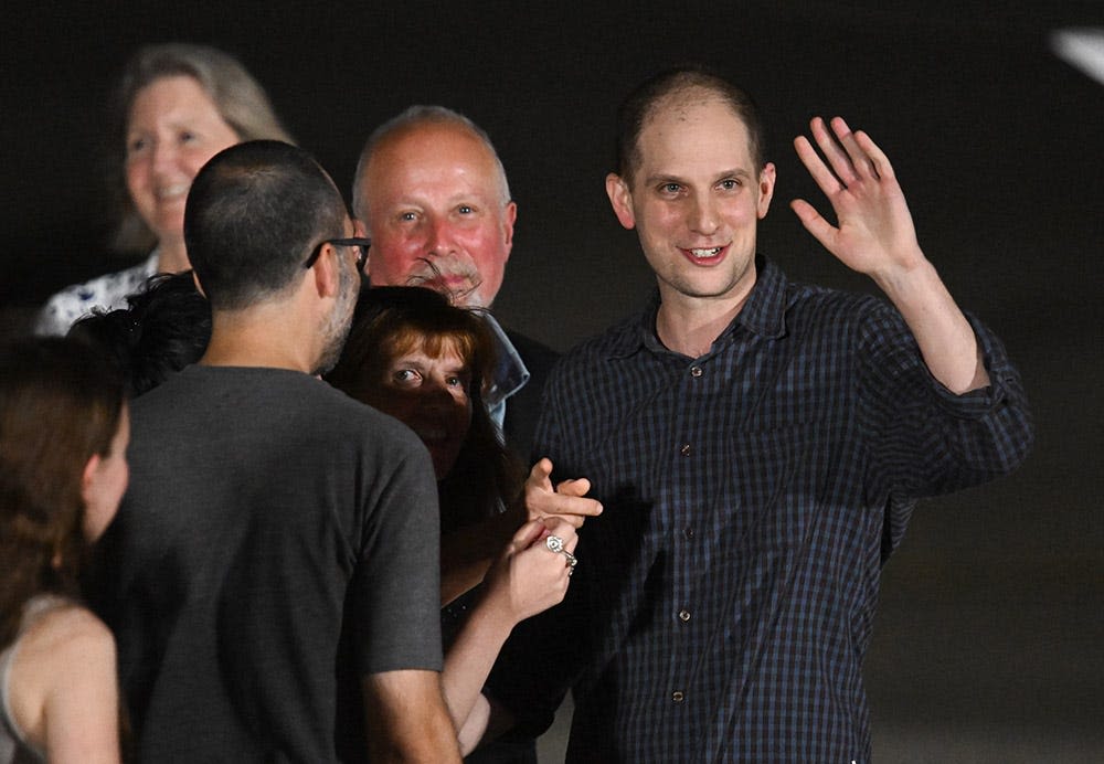 Evan Gershkovich and Paul Whelan are back home after historic prisoner swap