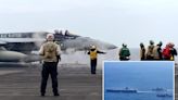 US, South Korea and Japan hold naval drills amid North Korea threats