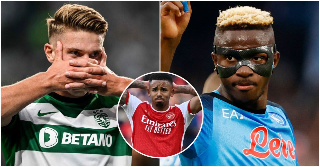 6 strikers Arsenal could target to replace Gabriel Jesus with the Brazilian's future in doubt