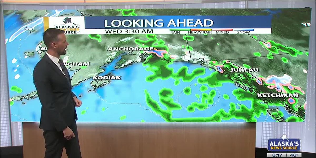 Sunshine today; easterly wave brings return of rain Wednesday