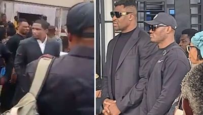 Francis Ngannou lays tragic 15-month-old son to rest at funeral