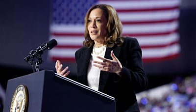 Harris gives first solo interview as Democratic nominee