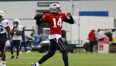 Training camp stock watch: Pats' top QB Brissett strikes deep down the field