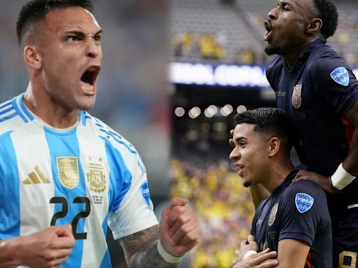 Cuándo y dónde juegan Argentina-Ecuador, por la Copa América