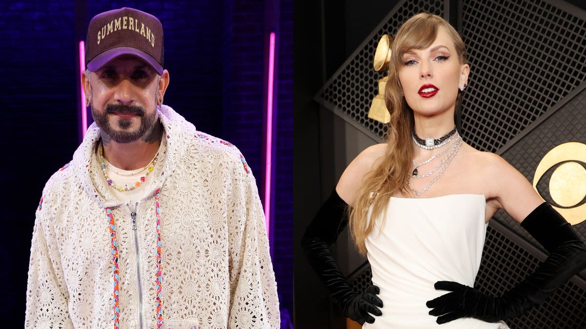 AJ McLean Says He Thought Taylor Swift Had a "Dark Side" Until the Singer Left His "Mind Blown"