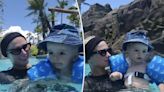 Paris Hilton reacts to concern over son Phoenix, 1, wearing life jacket backwards: ‘Oops’